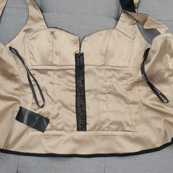 Bebe Silk & Lace Corcet - Picture 6 of 8